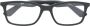 Ray-Ban rectangle frame glasses Zwart - Thumbnail 1