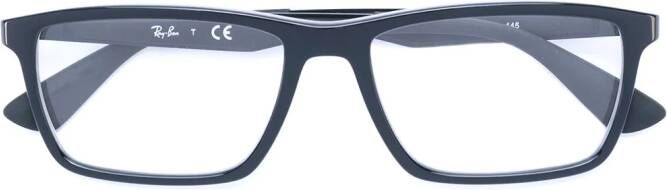 Ray-Ban square framed glasses Zwart