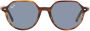 Ray-Ban Thalia zonnebril met rond montuur Bruin - Thumbnail 1
