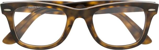 Ray-Ban Wayfarer bril Bruin
