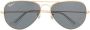 Ray-Ban Zonnebril met piloten montuur Goud - Thumbnail 1