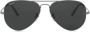 Ray-Ban Aviator Metal II zonnebril Grijs - Thumbnail 1
