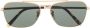 Ray-Ban Zonnebril met rechthoekig montuur Goud - Thumbnail 1