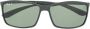 Ray-Ban Zonnebril met rechthoekig montuur Zwart - Thumbnail 1