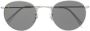 Ray-Ban Zonnebril met rond montuur Zilver - Thumbnail 1