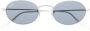 Ray-Ban Zonnebril met rond montuur Zilver - Thumbnail 1