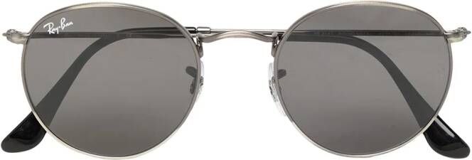 Ray-Ban Zonnebril met rond montuur Zwart