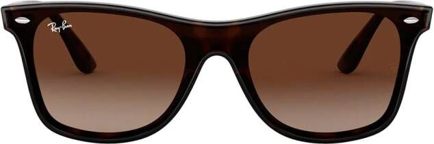 Ray-Ban Zonnebril met vierkant montuur Groen