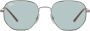 Ray-Ban Zonnebril met zeshoekig montuur Grijs - Thumbnail 1