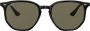 Ray-Ban Zonnebril met zeshoekig montuur Zwart - Thumbnail 1