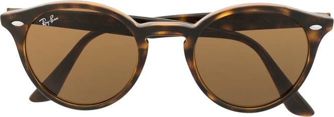 Ray-Ban RB2180 zonnebril met rond montuur Bruin