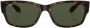 Ray-Ban Zonnebril met schildpadschild design Groen - Thumbnail 1