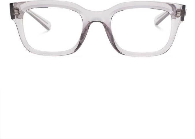 Ray-Ban Bril met rechthoekig montuur Grijs