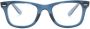 Ray-Ban Wayfarer Ease zonnebril met vierkant montuur Blauw - Thumbnail 1