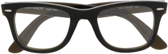 Ray-Ban Wayfarer Ease zonnebril met vierkant montuur Zwart