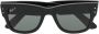 Ray-Ban Zonnebril met wayfarer montuur Zwart - Thumbnail 1