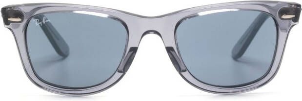 Ray-Ban Wayfarer zonnebril met vierkant montuur Blauw