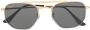 Ray-Ban Zonnebril met aviator montuur Goud - Thumbnail 1