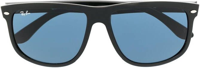 Ray-Ban Zonnebril met D-montuur Zwart