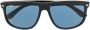 Ray-Ban Zonnebril met D-montuur Zwart - Thumbnail 1