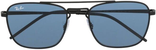 Ray-Ban Zonnebril met oversized montuur Blauw