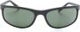 Ray-Ban Zonnebril met rechthoekig montuur Zwart - Thumbnail 1