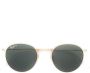 Ray-Ban zonnebril met rond montuur Goud - Thumbnail 1