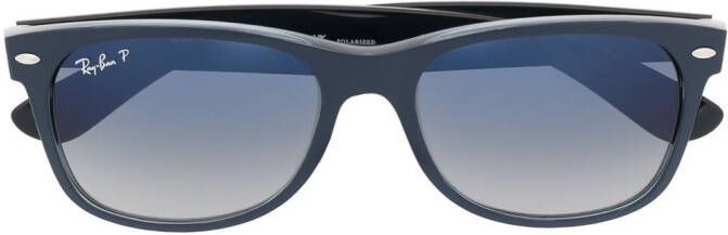 Ray-Ban Zonnebril met vierkant montuur Blauw