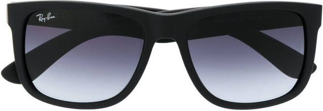 Ray-Ban zonnebril met vierkant montuur Zwart