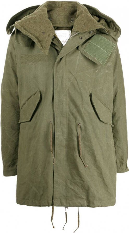 Readymade Parka met capuchon Groen
