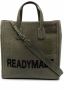 Readymade Shopper met logo Groen - Thumbnail 1