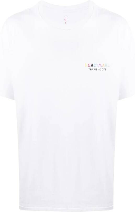 Readymade T-shirt met logoprint Wit