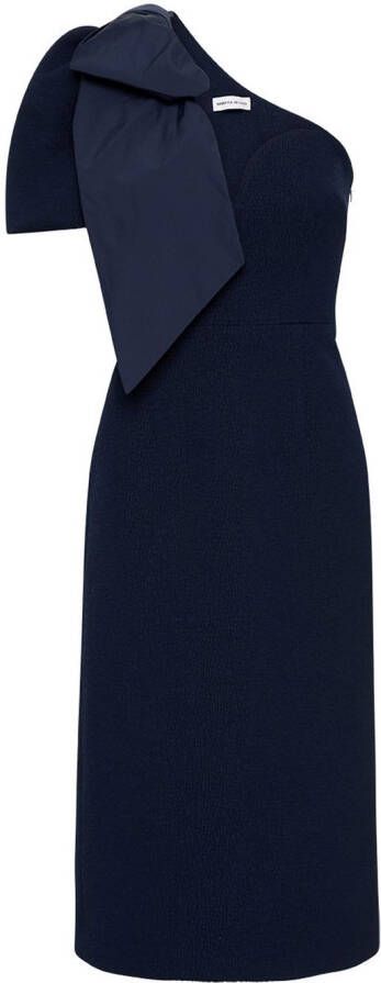 Rebecca Vallance Asymmetrische jurk Blauw