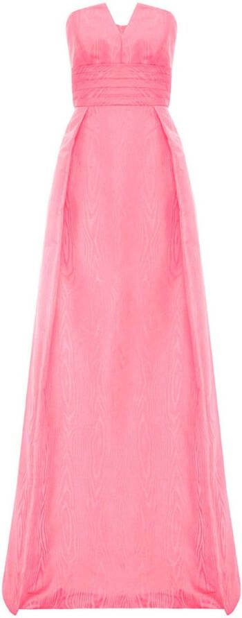 Rebecca Vallance Strapless jurk Roze