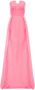 Rebecca Vallance Strapless jurk Roze - Thumbnail 1