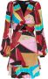 Rebecca Vallance Mini-jurk met abstracte print Veelkleurig - Thumbnail 1