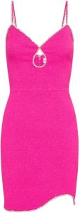 Rebecca Vallance Mini-jurk met afwerking van kristal Roze