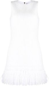 Rebecca Vallance Mini-jurk met franje Wit
