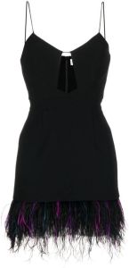 Rebecca Vallance Mini-jurk met keyhole Zwart