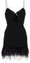 Rebecca Vallance Mini-jurk met keyhole Zwart - Thumbnail 1