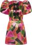 Rebecca Vallance Mini-jurk met metallic strik Roze - Thumbnail 1