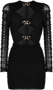 Rebecca Vallance Mini-jurk met ruche Zwart