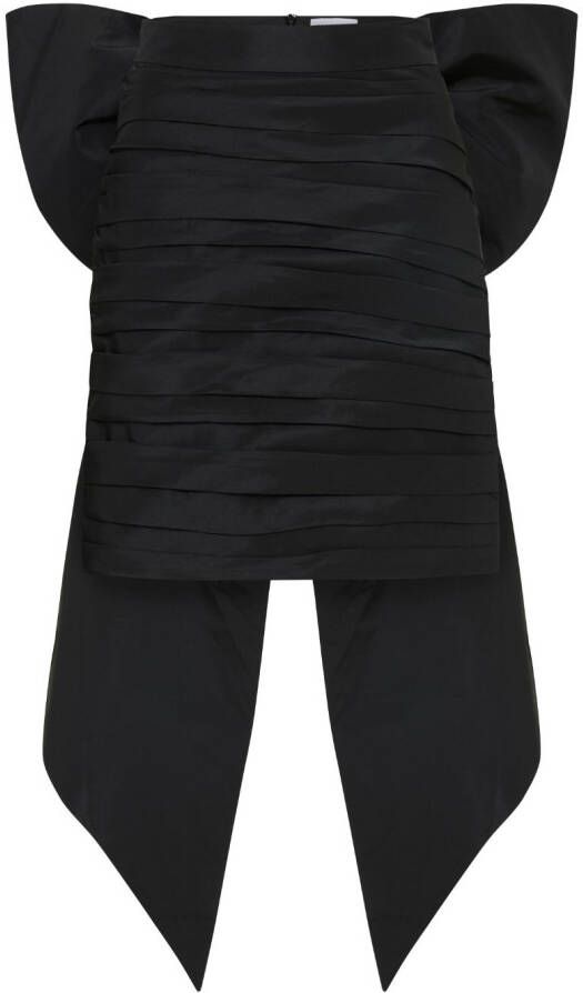 Rebecca Vallance Rok met strikdetail Zwart