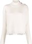 RED Valentino Blouse met knoopdetail Wit - Thumbnail 1