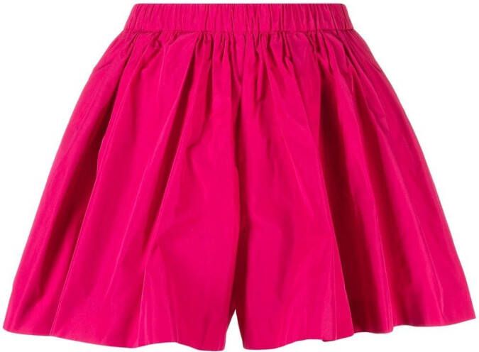 RED Valentino Shorts met elastische taille Roze