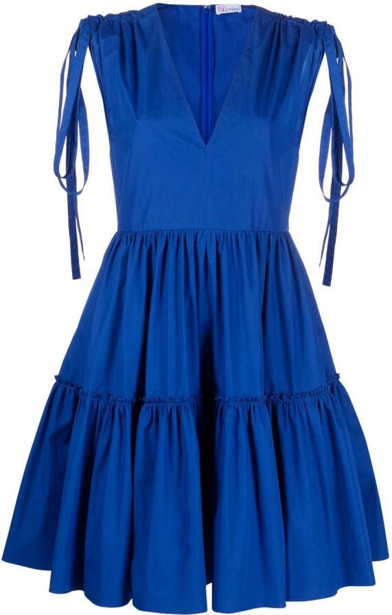 RED Valentino Gelaagde mini-jurk Blauw