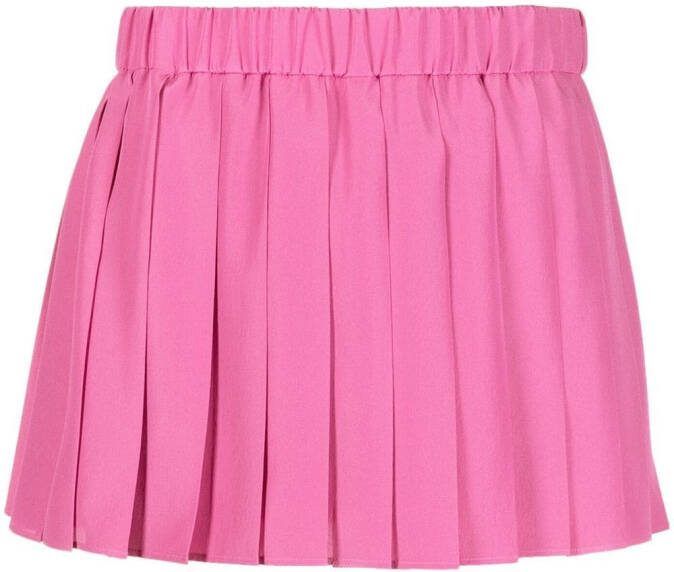 RED Valentino Geplooide shorts Roze