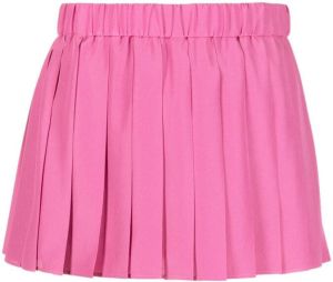 RED Valentino Geplooide shorts Roze