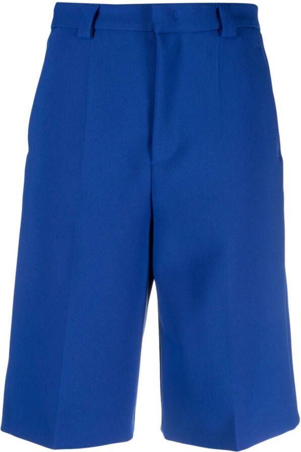 RED Valentino High waist shorts Blauw