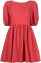 RED Valentino Geplooide mini-jurk Rood - Thumbnail 1